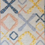reproduction XOXO baby quilt by carolyn friedlander