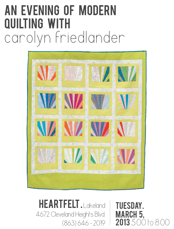 carolyn friedlander_heartfelt sewing event poster