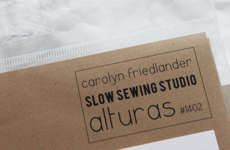 slow sewing studio sneak_carolyn friedlander