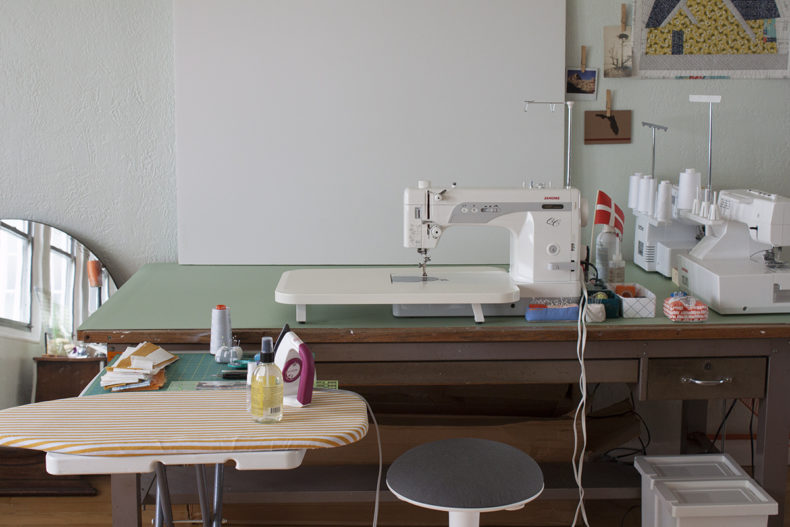 Carolyn Friedlander Sewing Machine Set Up
