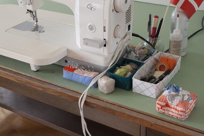 Carolyn Friedlander Sewing Machine Set Up
