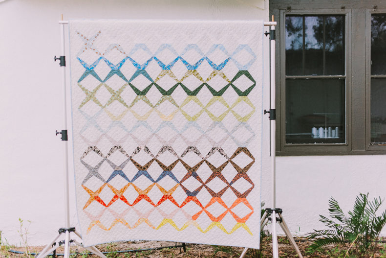 Sessoms Throw Quilt Pattern . Carolyn Friedlander