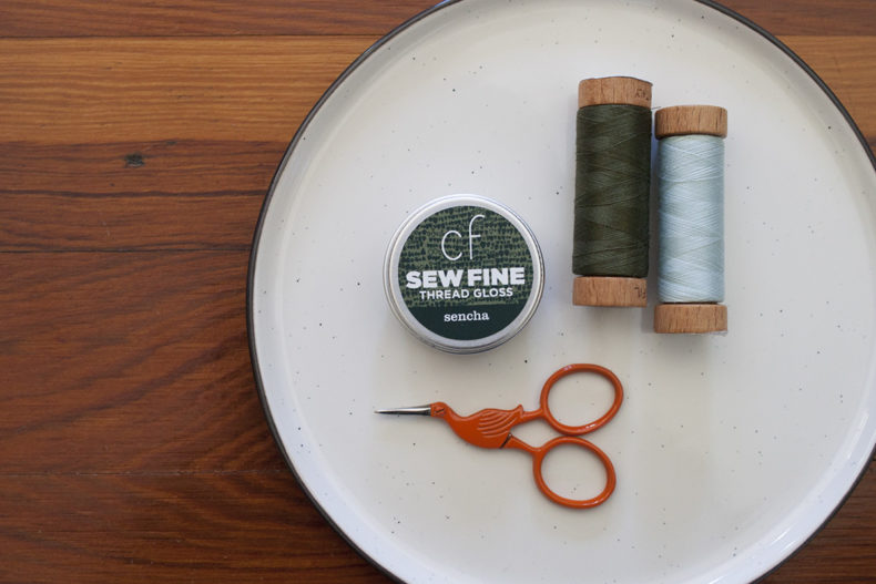Collaboration with Sew Fine Thread Gloss . Carolyn Friedlander