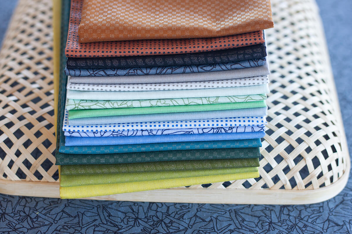 stack of Languid fabrics