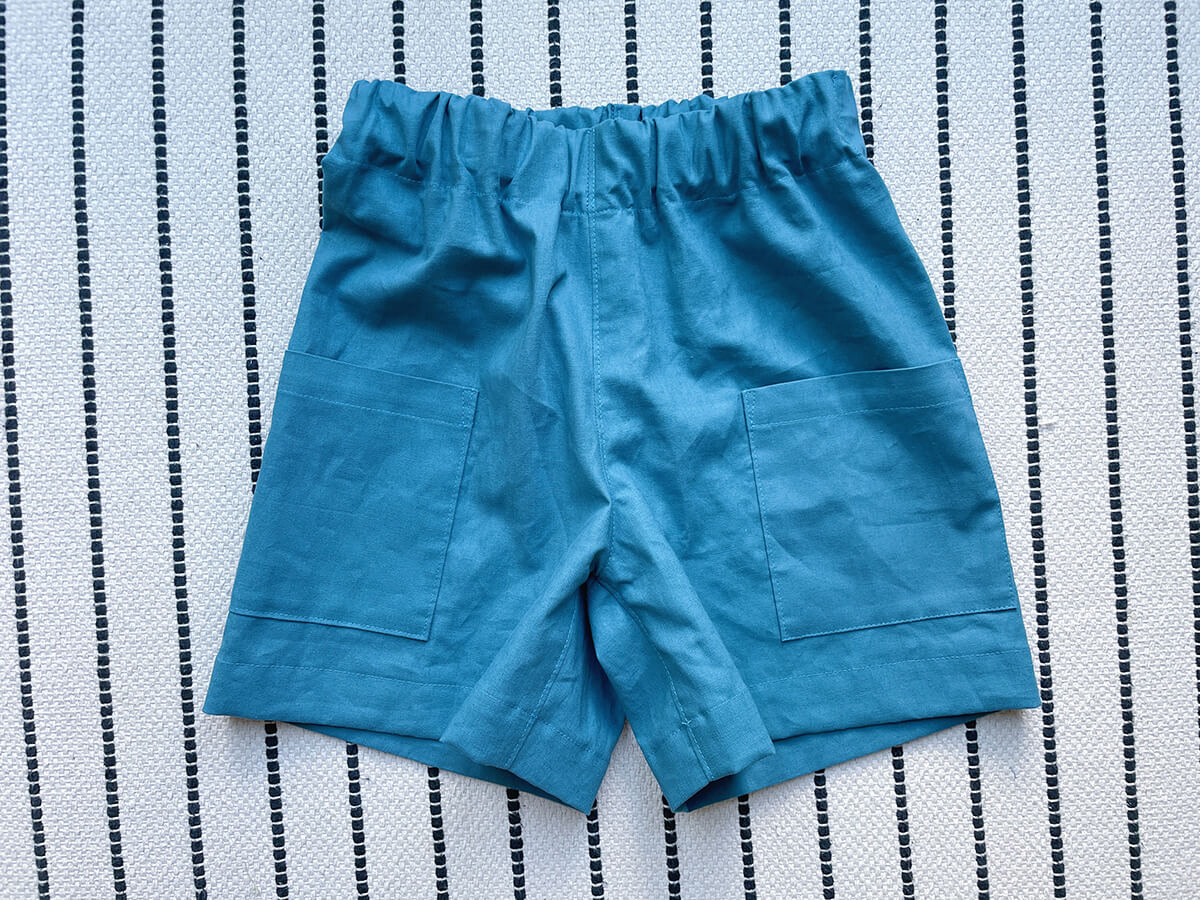 pomona shorts in essex linen