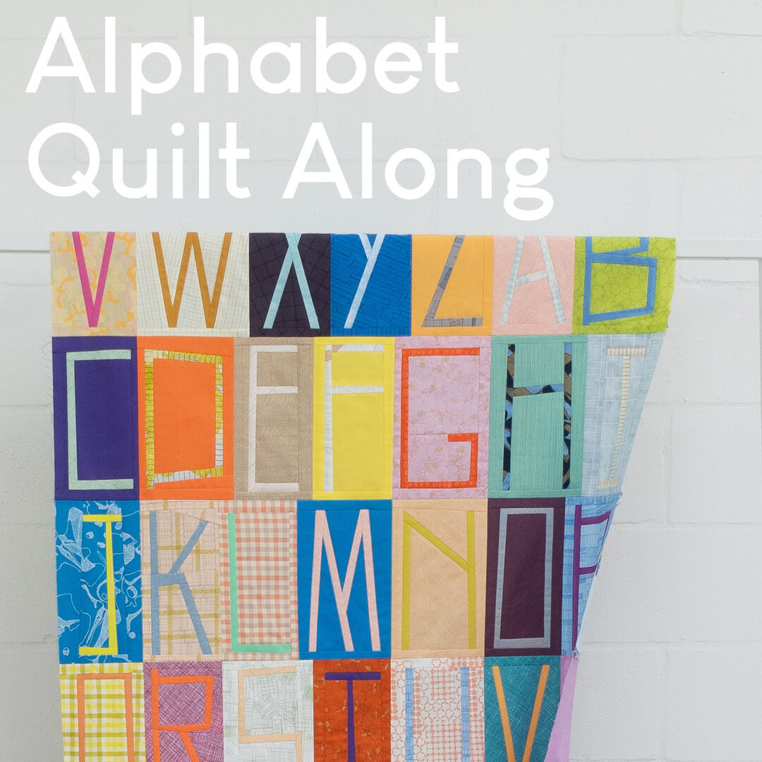 Alphabet Quilt Along